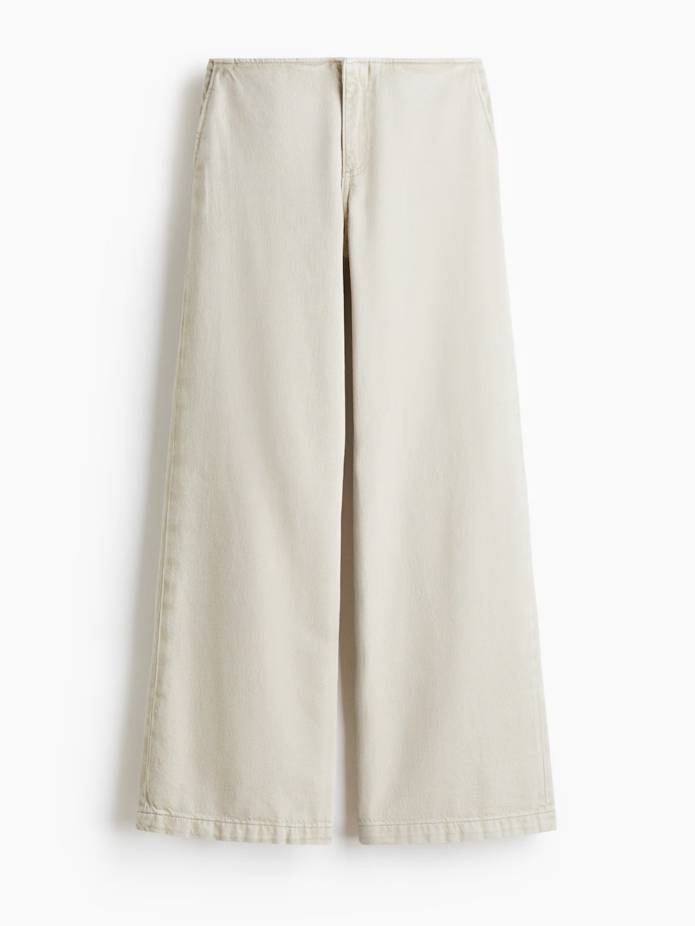 H&M wide leg denim pants